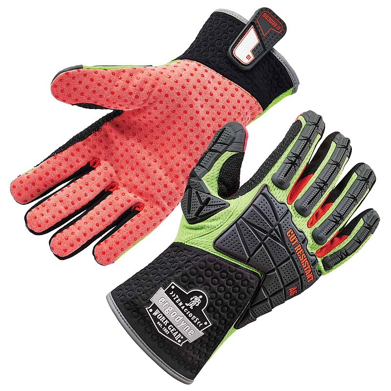 Ergodyne ProFlex 925CR6 Performance Dorsal Cut-Resistant Impact Gloves